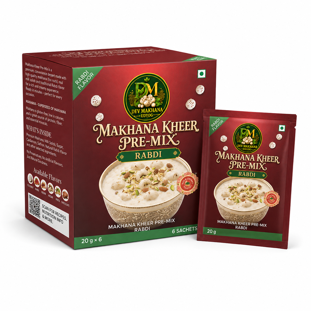 Makhana Kheer Pre-Mix Rabdi (20 g x 6)